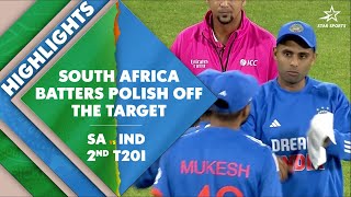 Rinku, Surya fifties in vain as S.Africa beats India in 2nd T20I; leads 3-match series 1-0