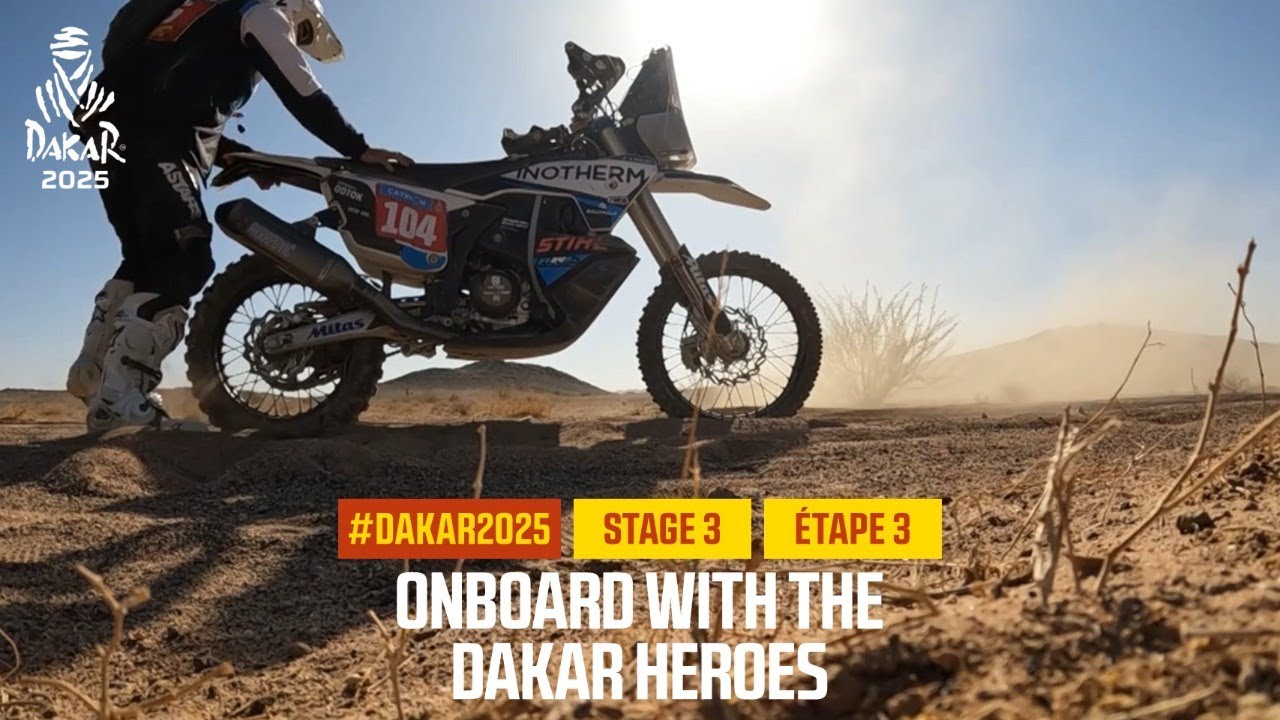 Daily Onboard Stage 3 Dakar2025 Youtube