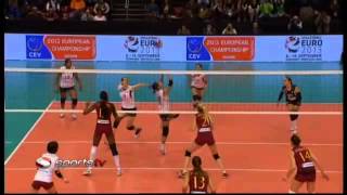 Top Volley 2012 | Galatasaray Daikin 48-46 Volero Zürich (Set 1)