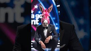 A Man transform into an donkey #fypyoutube #agt #americasgottalent #talent #donkey #ai #messi #fyp