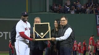 TB@BOS: Red Sox honor Ortiz for 500th career home run