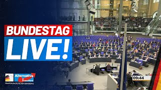 BUNDESTAG LIVE - 80. Sitzung - AfD-Fraktion im Bundestag
