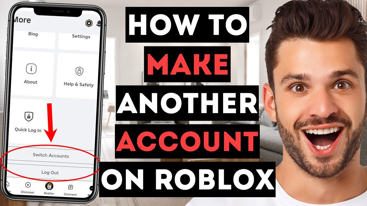 How To Make Second Account On Roblox Same Device Add Another Roblox