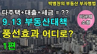 [부동산 부자병법]❤️강의❤️ 9 13 부동산 대책 풍선효과 어디로? 1편