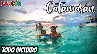 🔺 Isla Mujeres Tour BARATO 😱 Todo incluido ► Solo $48 USD Barra libre, comida, snorkel, TRASLADOS 🔥