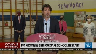 Feds pledge $2 billion for provinces for safe school restart plans