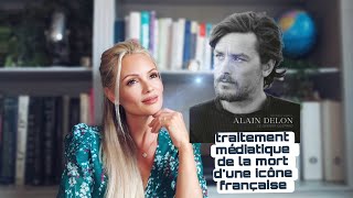 Traitement médiatique et sociétal de la mort d'Alain Delon