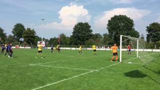 Bekerwedstrijd Streefkerk - Groot-Ammers: 0-2 uit een penalty