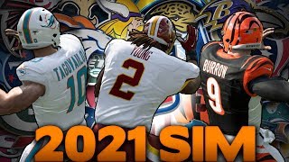 The 2021 Season According To Madden With Rookies!