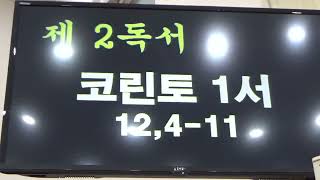 2022년1월15일오유석(데니스)신부님 첫미사