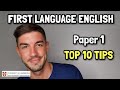 IGCSE First Language English - Paper 1 (My Top 10 Tips!)