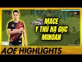 Y THỦ MACE trong tay của Chim Sẻ - VÔ ĐỐI ĐỜI 3 | AoE Highlights #aoe