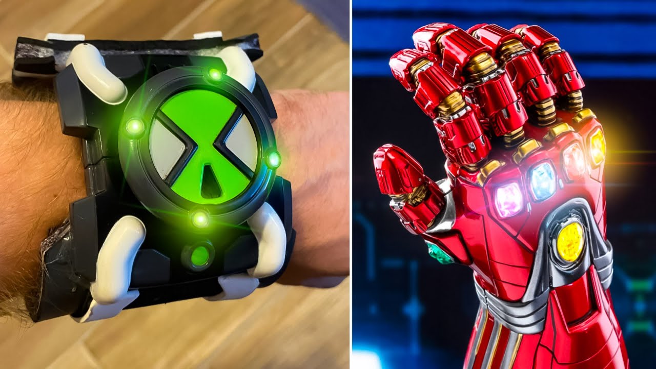 8 UNIQUE SUPERHERO GADGETS YOU NEED TO SEE RIGHT NOW - YouTube