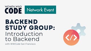 Introduction to Backend - Backend Study Group