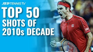 TOP 50 ATP SHOTS & RALLIES OF 2010s DECADE!