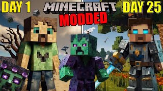 I Survived A Modded Minecraft 100 Days Survival Challenge In The TNP Limitless 7 Modpack! Part 1