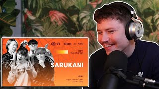 Reacting to SARUKANI GBB21 Crew Showcase