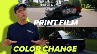 We Wrapped Cybertruck TWICE! | Commercial \u0026 Color change style