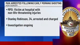 Man charged in early morning montgomery shooting