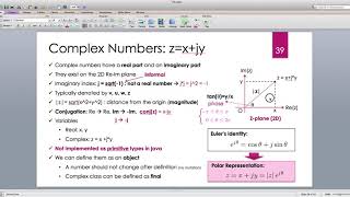 Java for Scientific Computing: Complex numbers