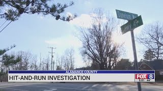 Hit-and-run investigation underway in Alamance County