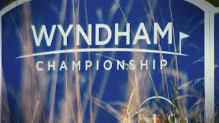 Highlights | Three in the lead with Tiger Woods close behind at the Wyndham Championship