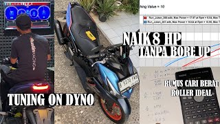 AEROX TUNE UP SPEK KIPORNO TB ECU + DYNO || ATASNYA NGERIII TOP SPEED 170