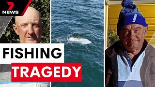 Tributes for Kangaroo Island fishermen killed in boating tragedy | 7NEWS