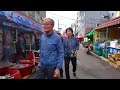 🇰🇷 jagalchi fresh fish market busan korea walking tour