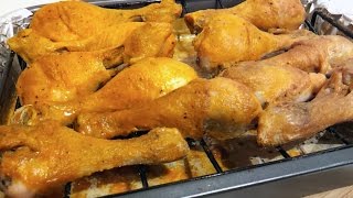 How to make Crispy Baked Buffalo Chicken Drumsticks - Low Carb \u0026 Paleo