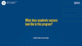 How Students Succeed in UD’s Associate in Arts Program