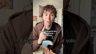 Easy 1 string guitar solo! Arctic Monkeys - 505 guitar solo tabs #arcticmonkeys #guitartabs