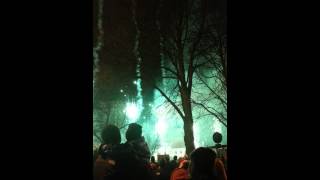 Fyrverkeri Gävle bockinvigning 2014