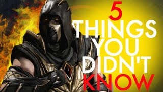 5 Thing You Probably Didn't Know About Scorpion | Mortal Kombat