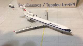 Aeroclassics 1/400 Aeroflot Tu-154 Model Review