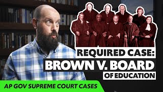 Brown v. Board of Education, EXPLAINED [AP Gov Review, Required Supreme Court Cases]