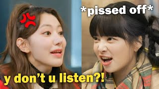 Eunchae was confronted by Sakura with this painful truth..