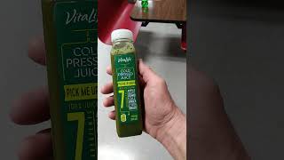 VitaLife Cold Pressed Pick Me Up Green Juice Review