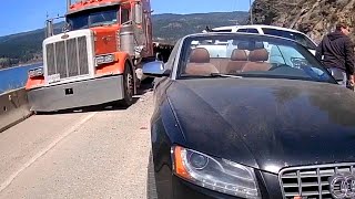 SEMI TRUCKS CRASHES, ACCIDENTS INVOLVING SEMI TRUCKS #5 | ANOTHER DAY IN THE LIFE OF A TRUCK DRIVER