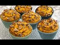 🎃🍁 Gluten Free Pumpkin Muffins Recipe (Sugar Free Dairy Free Desserts)