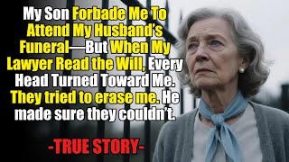 HER TRUE STORY FROM KENTUCKY 👵💔 My Son Forbade Me To Attend My Husband’s Funeral—But When...