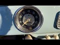 1957 vw beetle 6 volt cold start at 20 degrees