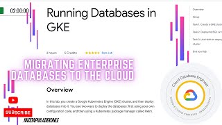 Running Databases in Google Kubernetes Engine with Explanation | Qwiklabs | Cloud Skills Boost