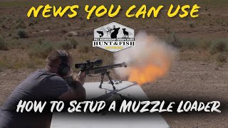 How to setup a muzzle loader with long range expert Mike Deming