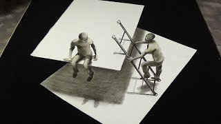 Absurd & Impossible - Drawing an Anamorphic Illusion - Vamos