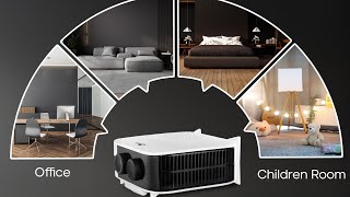 RR Signature WARMSURE Room Heater for Home | Dual Heating Mode (1000/2000 Watts) | Overheat