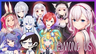 【Among Us】営業バ美肉Vtuberごちゃまぜ宇宙人狼👾【結目ユイ視点】