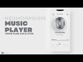 How To Create Neumorphism Music Player Using Pure Css & Html