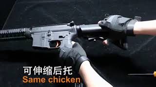 司馬CYMA M4 CQB MK18 水彈槍 簡配自組版 CYMA  MK18 gel ball gun Cheap boxed\u0026 Self-assembly starter version