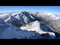 skitour kreuzspitze 2185m bei 15°c auf den höchsten ammergauer in bayern